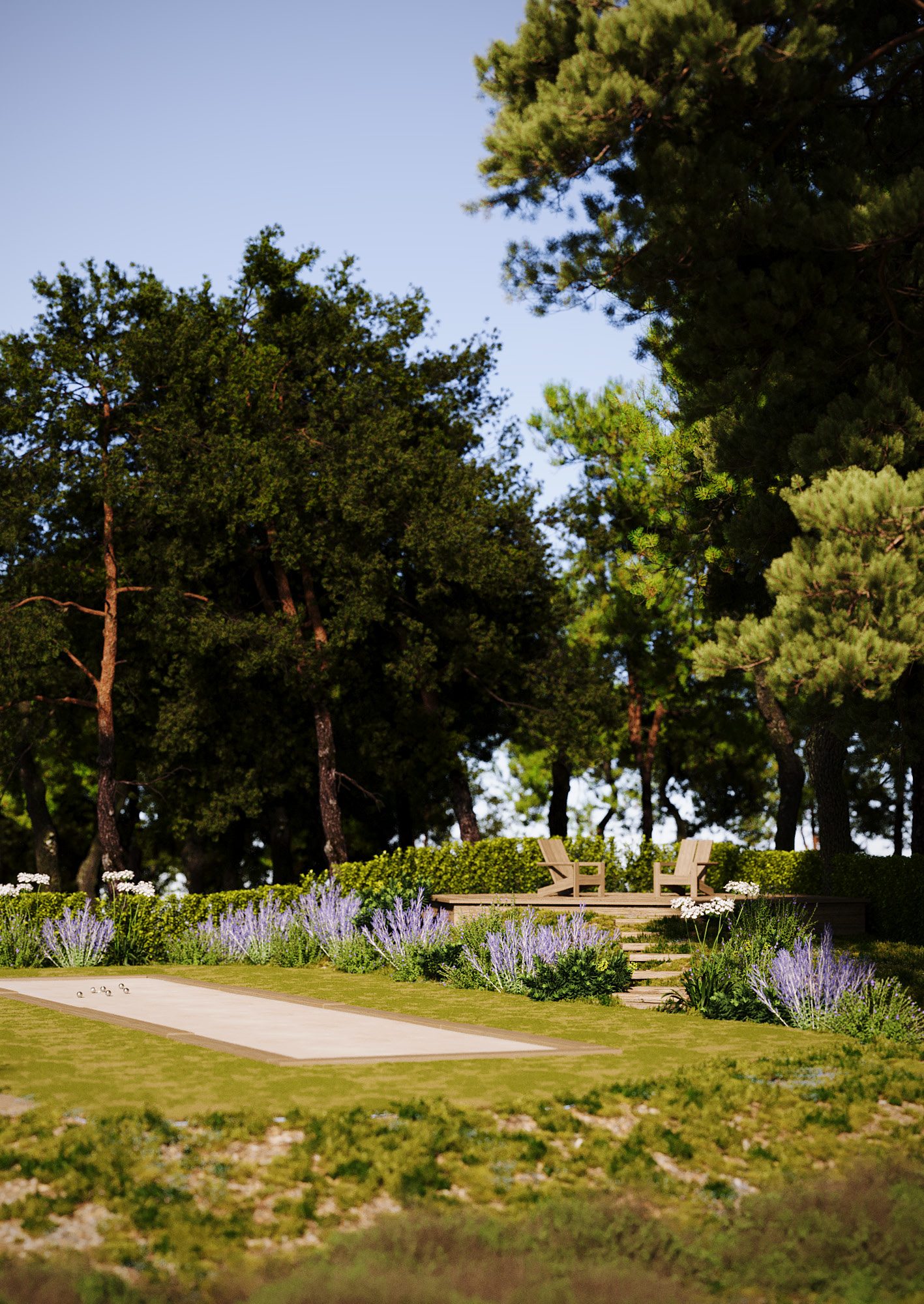 Le Mas d'Adrien — Intérieur, Saint-Rémy